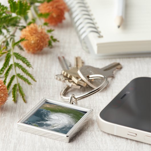 Porte-clés Ouragan Dennis 2 (Côté)