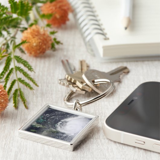 Porte-clés Ouragan Earl 2 (Côté)