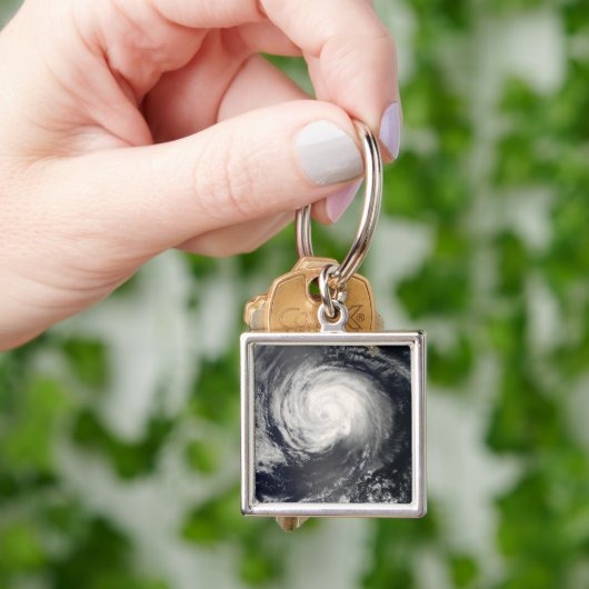 Porte-clés Ouragan Fausto (main)