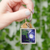 Porte-clés Ouragan Fran (main)