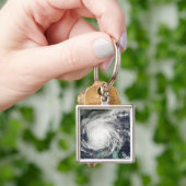 Porte-clés Ouragan Jeanne (main)