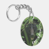 Porte-clés Ours à la pointe (Devant gauche)