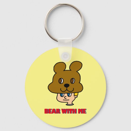 Porte-clés Ours avec moi Porte - clé (Recto)