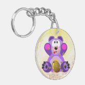 Porte-clés Ours bleu (Devant gauche)