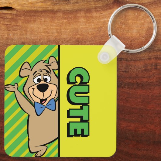 Porte-clés Ours Boo-Boo mignon (Verso)