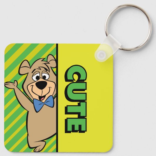 Porte-clés Ours Boo-Boo mignon (Dos)
