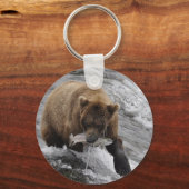 PORTE-CLÉS OURS BROWN ALASKAN (Recto)