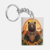 Porte-clés Ours brun majestueux (Devant gauche)