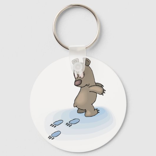 Porte-clés Ours confus (Recto)