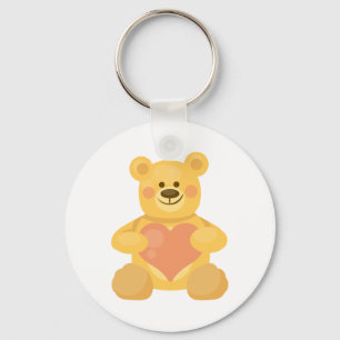 Porte-clés Ours d'amour