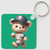 Porte-clés Ours de baseball 1 (Dos)