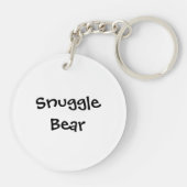 Porte-clés Ours de câlin (Dos)