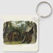 Porte-clés Ours de cannelle des Quadrupeds d'Audubon (Dos)