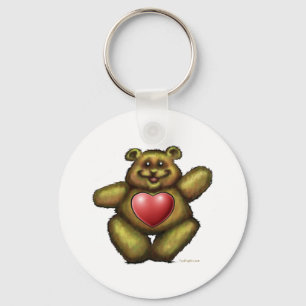 Porte-clés Ours de coeur