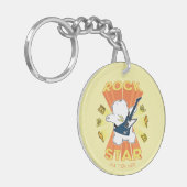 Porte-clés Ours de glace - Rock Star (Devant gauche)