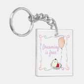 Porte-clés Ours de rêve libre avec ballons (Devant gauche)