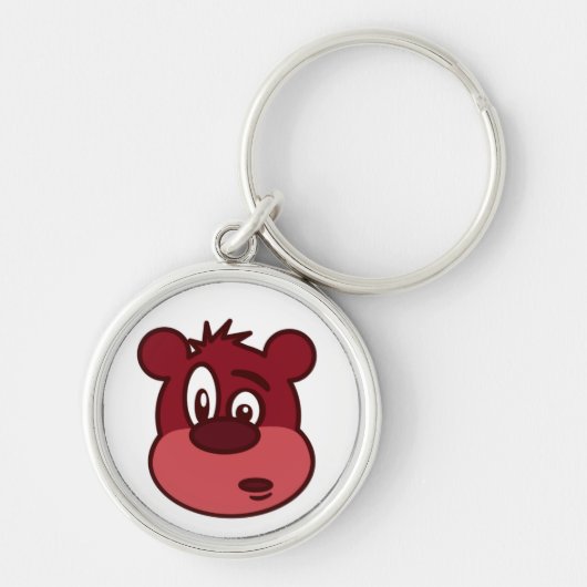 PORTE-CLÉS OURS DE VISAGE FUNNY (Devant)