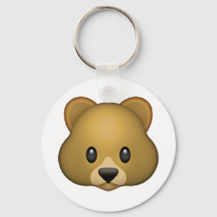 Porte-clés Ours - Emoji