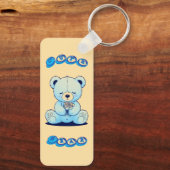 Porte-clés Ours en peluche mignon (Verso)