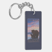 Porte-clés Ours et CUB - Dawson, Alaska (Devant gauche)