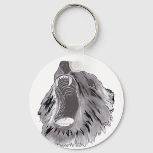 Porte-clés Ours gris