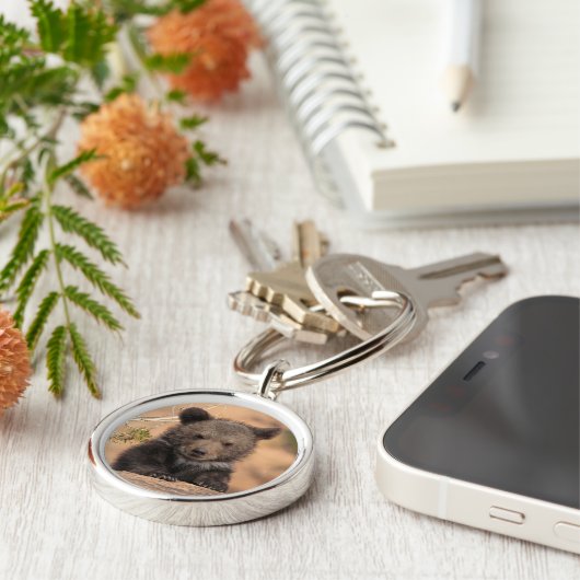 Porte-clés Ours gris CUB (Côté)