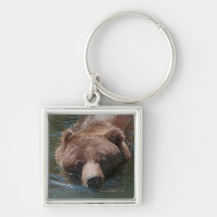 Porte-clés Ours grizzly