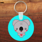 Porte-clés Ours Kawaii Koala (Recto)
