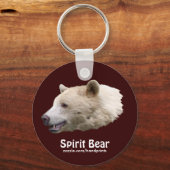 Porte-clés Ours Kermode dit "Spirit Bear" (Recto)