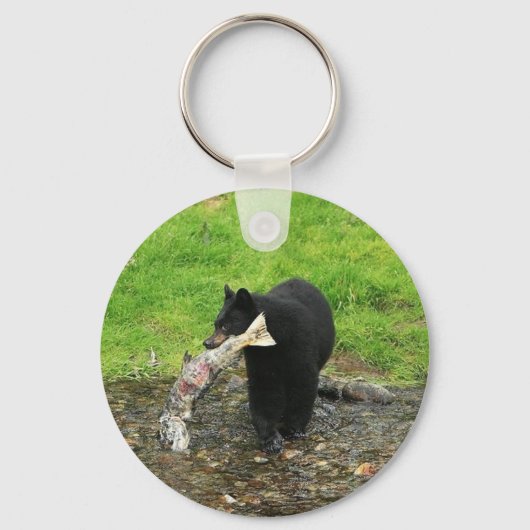 Porte-clés Ours noir (Recto)