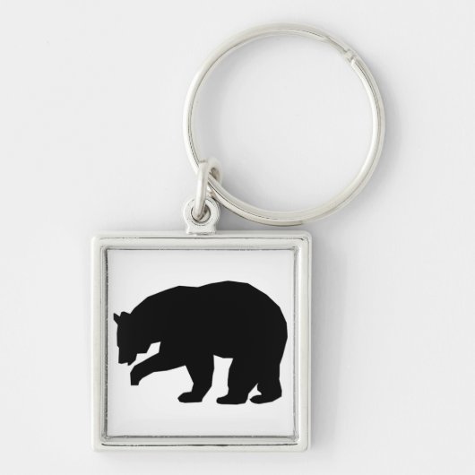 PORTE-CLÉS OURS NOIR (Devant)