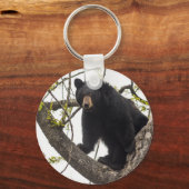 Porte-clés Ours noir Escalade (Recto)