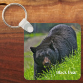 Porte-clés Ours noir porte - clé (Recto)