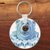 Porte-clés ours polaire (Recto)