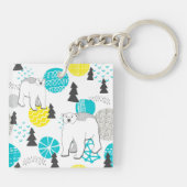 Porte-clés Ours polaire (Dos)