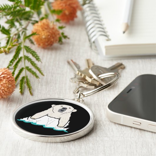 Porte-clés Ours polaire (Côté)