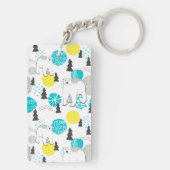 Porte-clés Ours polaire (Dos)