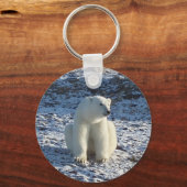 Porte-clés Ours polaire arctique (Recto)