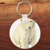 Porte-clés Ours polaire câlin (Recto)