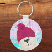 Porte-clés Ours polaire Dude (Recto)