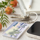 Porte-clés Ours Polaire - Mama Nez Meilleur (Devant droit)