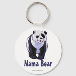 Porte-clés Ours polaire mignon pour maman