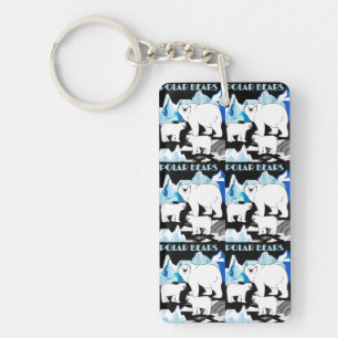 Porte-clés Ours polaire personnalisé