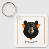 Porte-clés Ours porte - clé-Yellowstone (Recto)