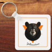 Porte-clés Ours porte - clé-Yellowstone (Recto)