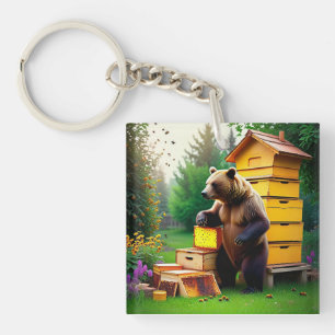 Porte-clés Ours Rucher