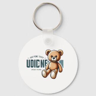 Porte-clés 🧸 Ourson en peluche mignon de style vintage | Jou