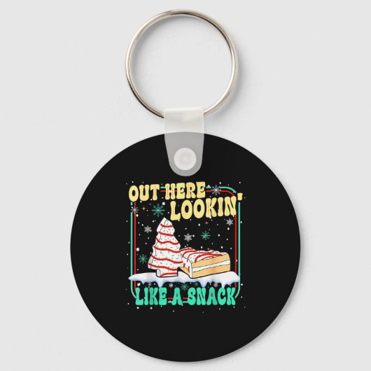 Porte-clés Out Here Lookin' Like A Snack Christmas Cakes Debb (Recto)