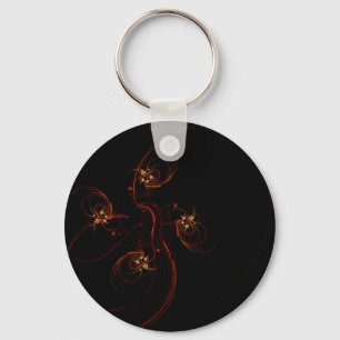 Porte-clés Out of the Dark Abstract Art Keychain