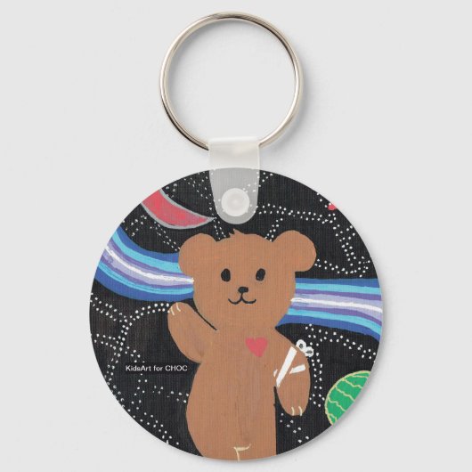 Porte-clés Out Of This World - Kids Art pour CHOC (Recto)